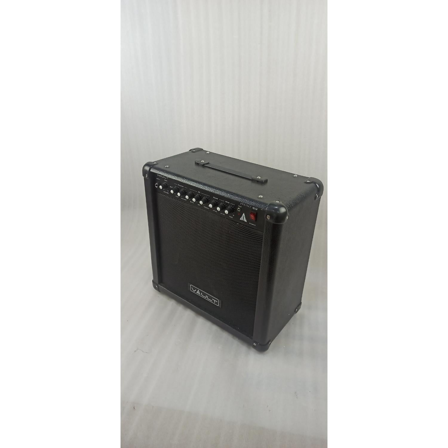 Vault Frenzy 40 Watt Combo Guitar Amplifier with Analog Distortion, Reverb & Delay All Playable Together - Open Box