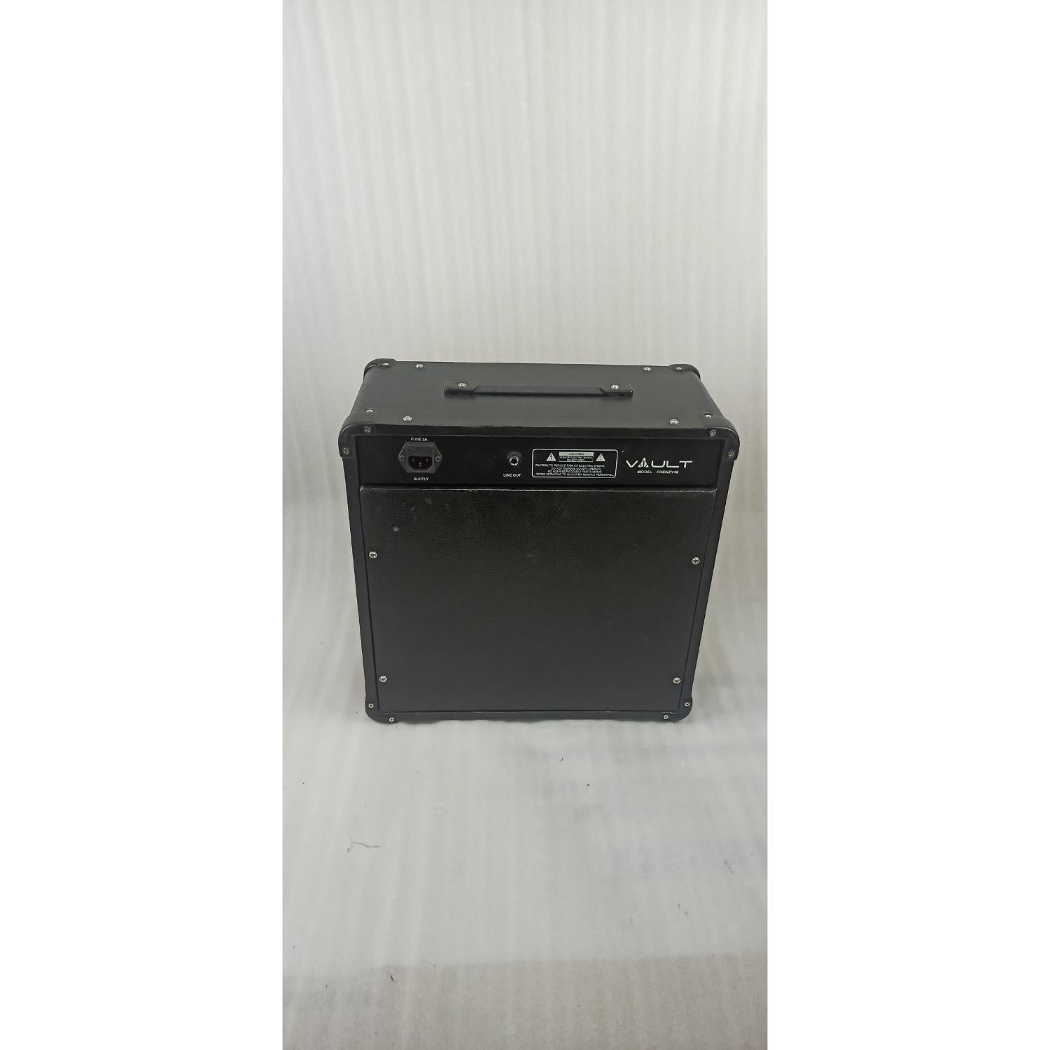 Vault Frenzy 40 Watt Combo Guitar Amplifier with Analog Distortion, Reverb & Delay All Playable Together - Open Box