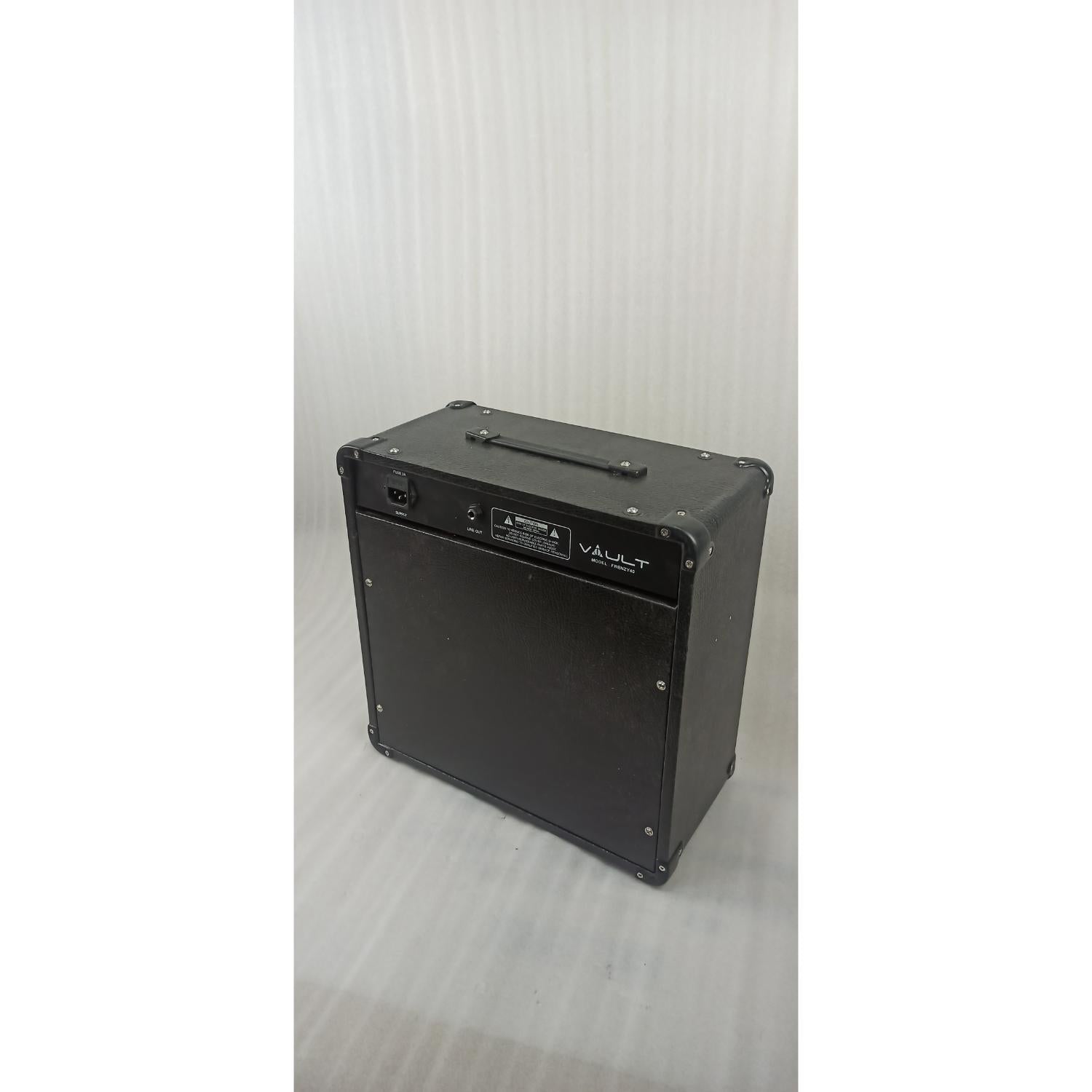 Vault Frenzy 40 Watt Combo Guitar Amplifier with Analog Distortion, Reverb & Delay All Playable Together - Open Box