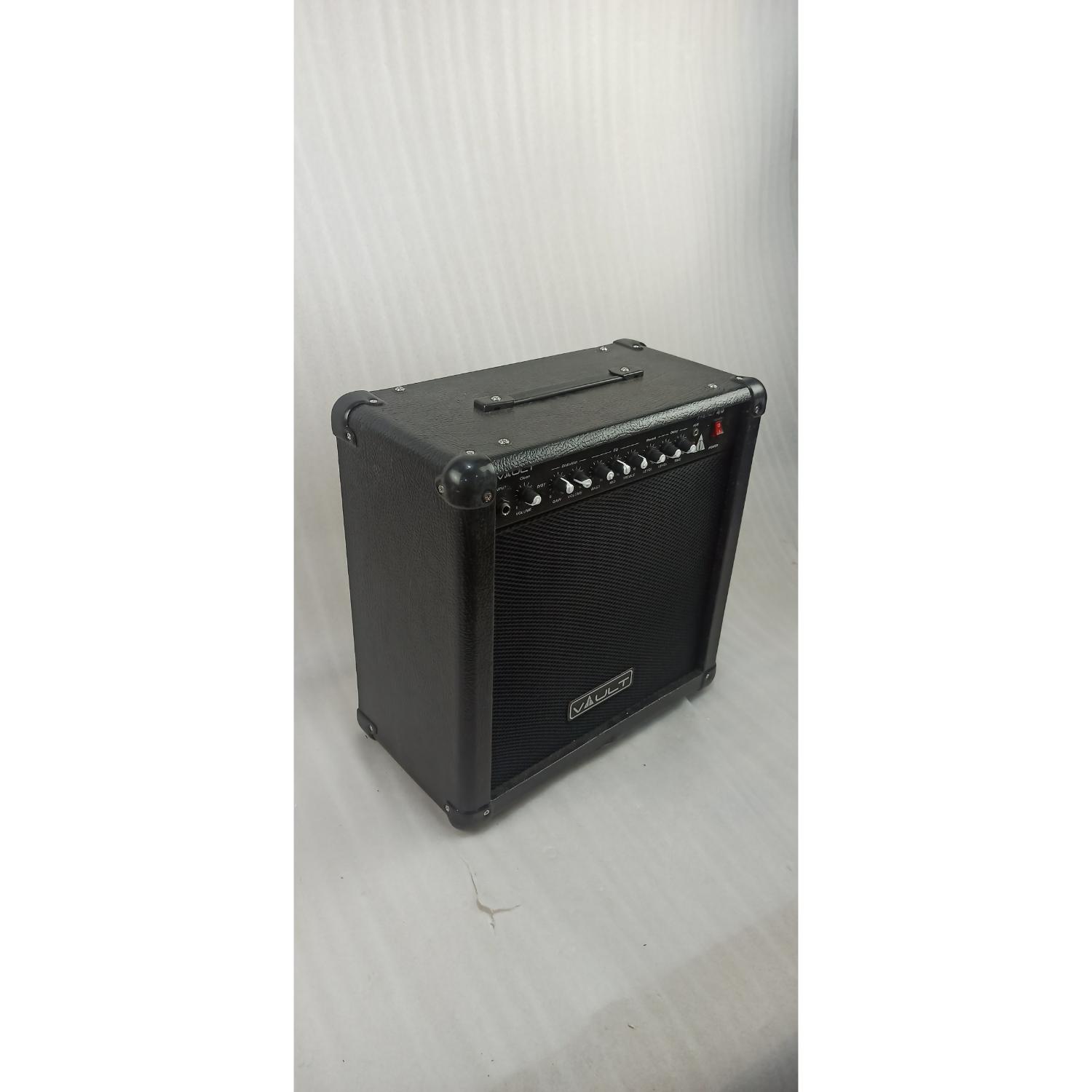 Vault Frenzy 40 Watt Combo Guitar Amplifier with Analog Distortion, Reverb & Delay All Playable Together - Open Box
