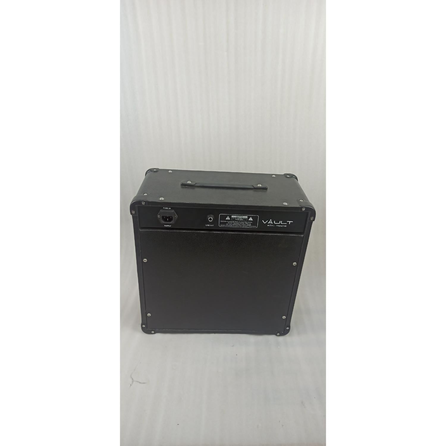 Vault Frenzy 40 Watt Combo Guitar Amplifier with Analog Distortion, Reverb & Delay All Playable Together - Open Box