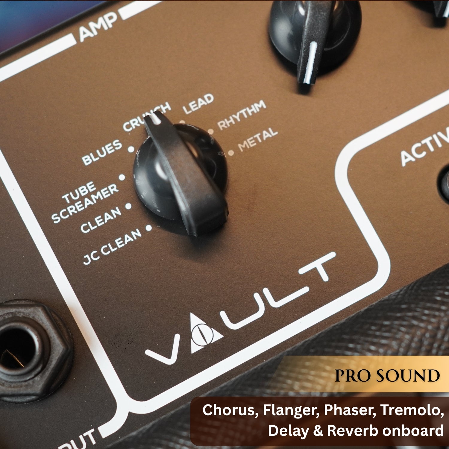 Vault Fury 30 Watt Digital Combo Guitar Amplifier with Effects and 36 Pattern Drum Machine