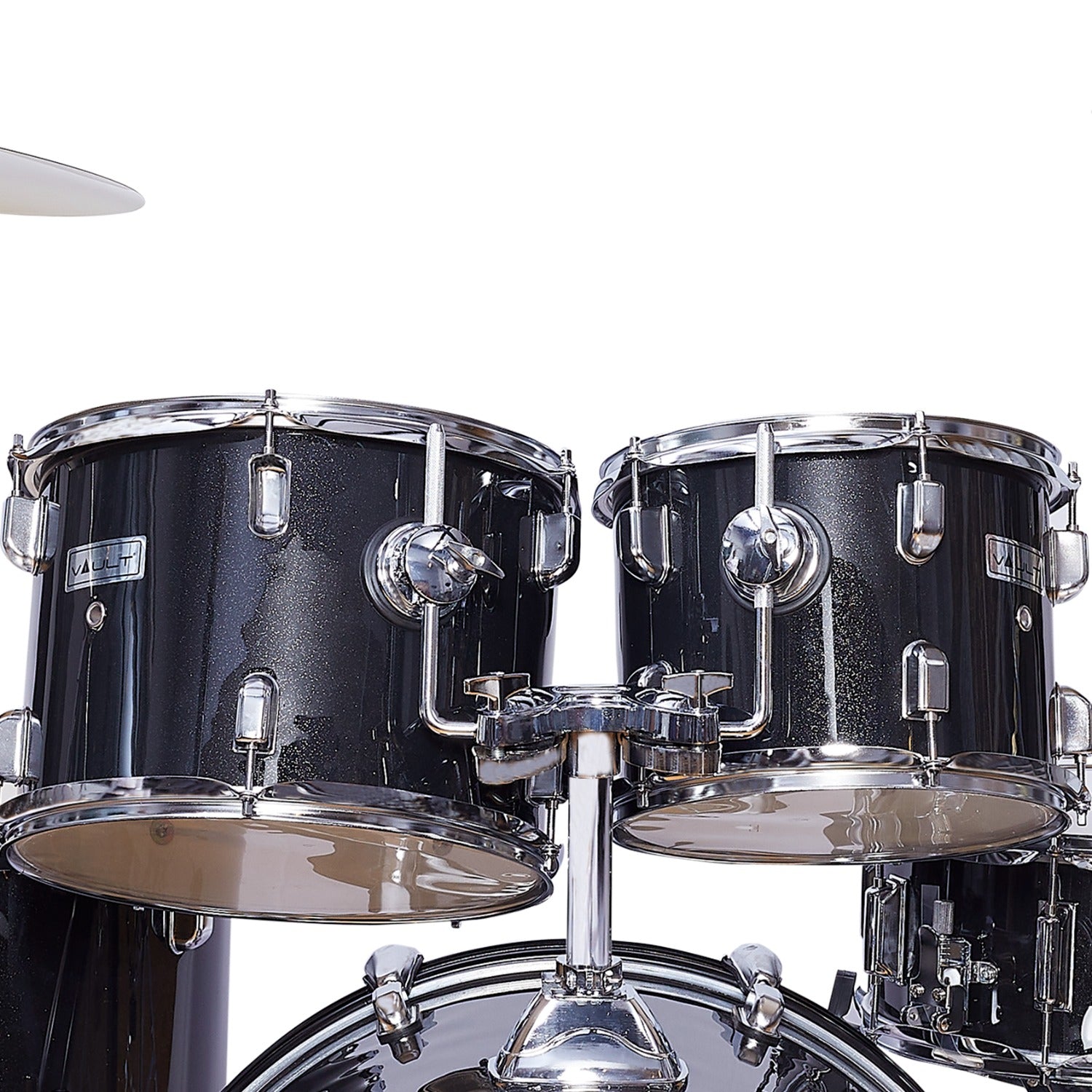 Vault Groover 22" 5-Piece Acoustic Drum Kit with Hardware, Cymbals & Throne