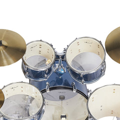 Vault Groover 22" 5-Piece Acoustic Drum Kit with Hardware, Cymbals & Throne