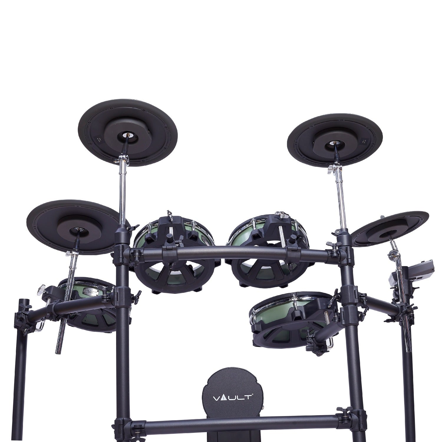 Vault Performer Electronic Drum Kit with Full-Size Mesh Pads, Triple Zone Cymbals and Advanced Module with 900+ Sounds