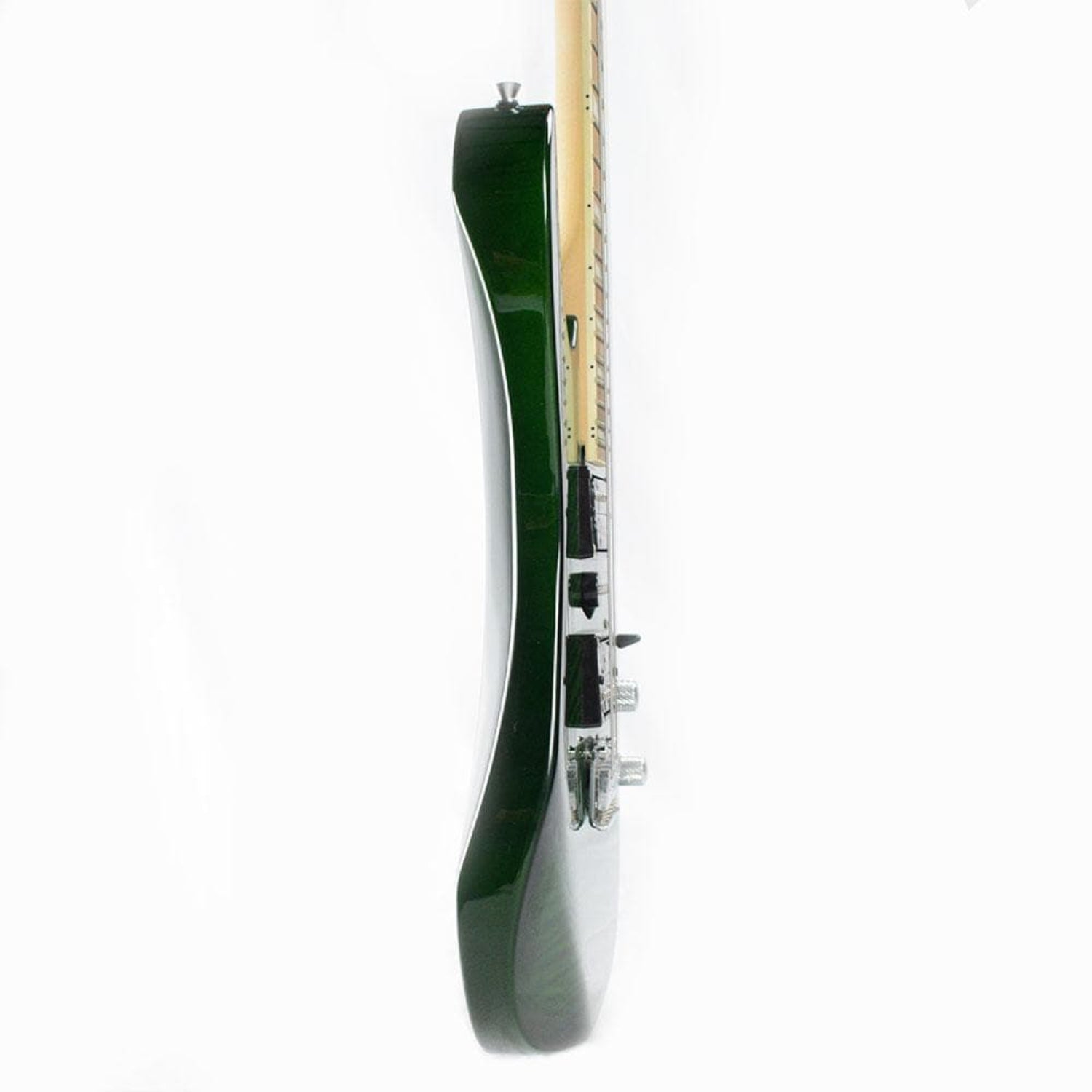vault electric guitars vault rg1 soloist premium electric guitar#color_transparent-green-burst,fretboard_indian-laurel