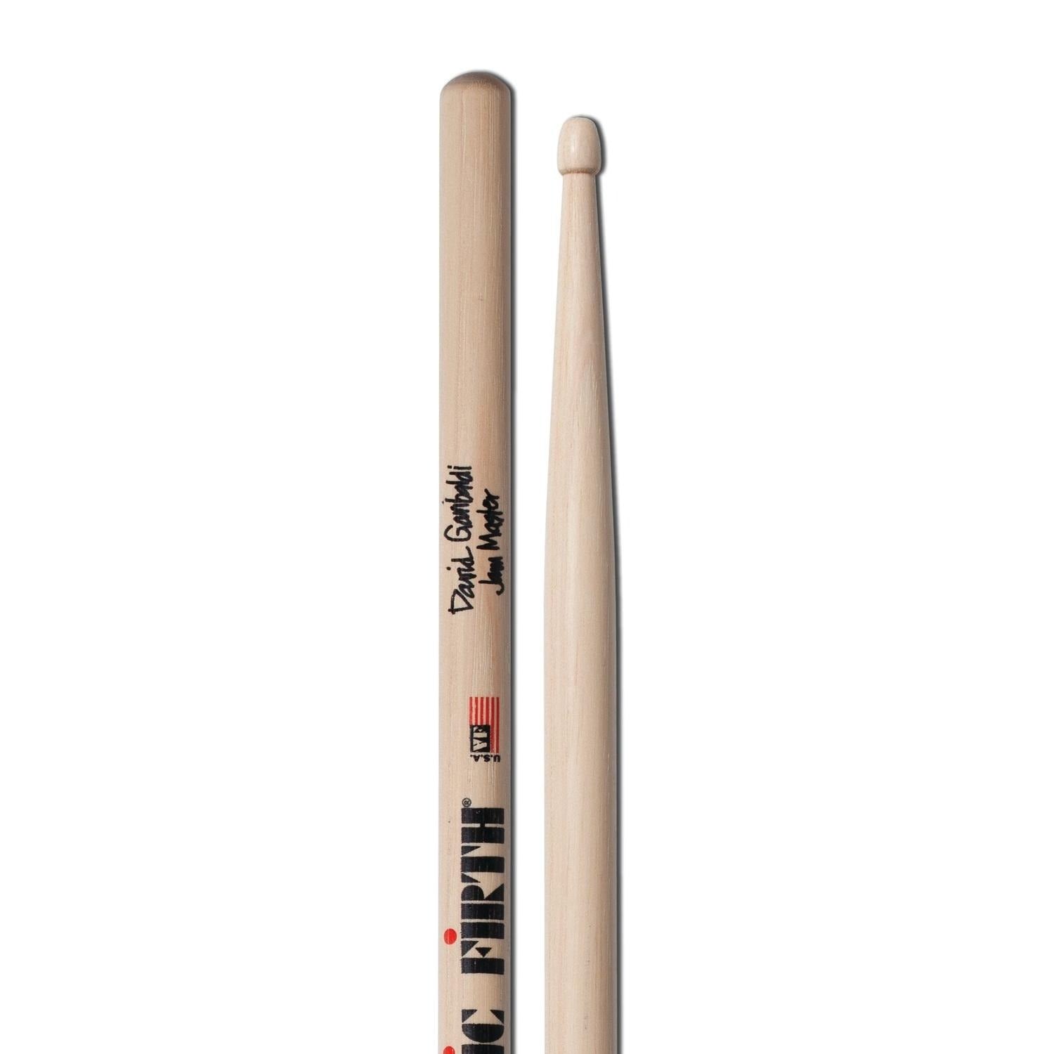 Vic Firth Signature Series David Garibaldi Jam Master Drum Stick With Wooden Tip