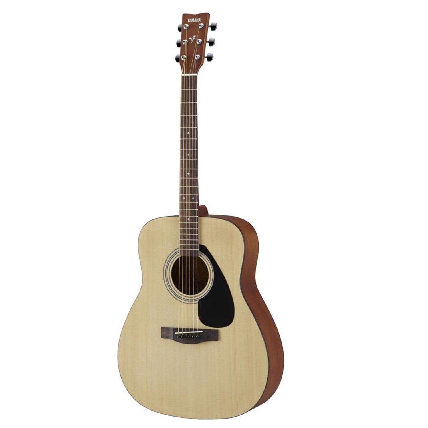 yamaha acoustic guitars yamaha f280 40 inch acoustic guitar with strap, polishing cloth, picks & e-book #type_pack,color_natural