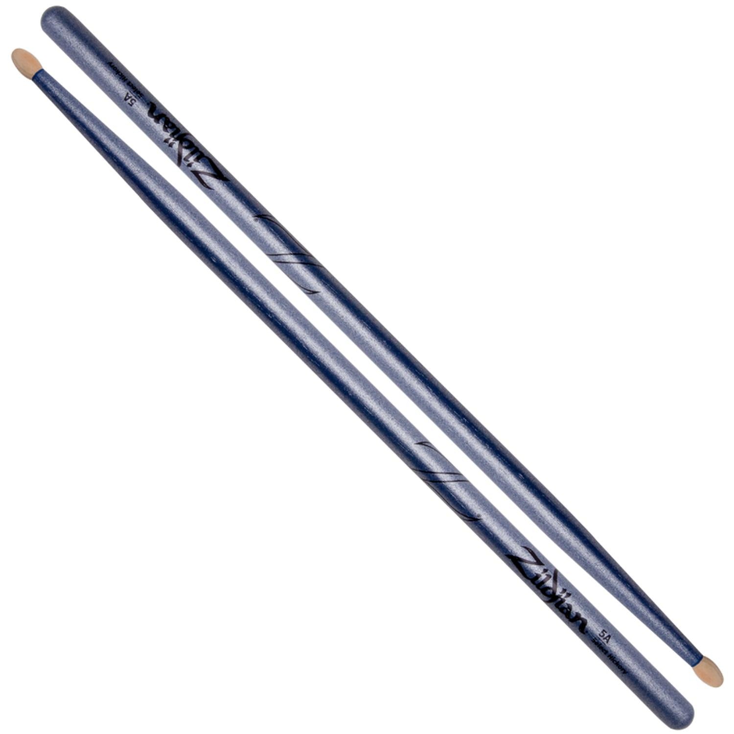 Zildjian Z5ACBU 5A Chroma Drumsticks - Metallic Blue
