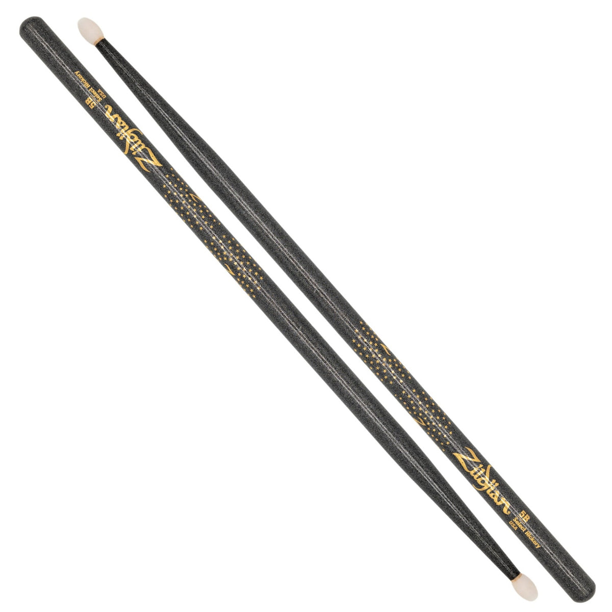 Zildjian Z Custom Limited Edition Nylon Tip Drumstick - 5B Black Chroma