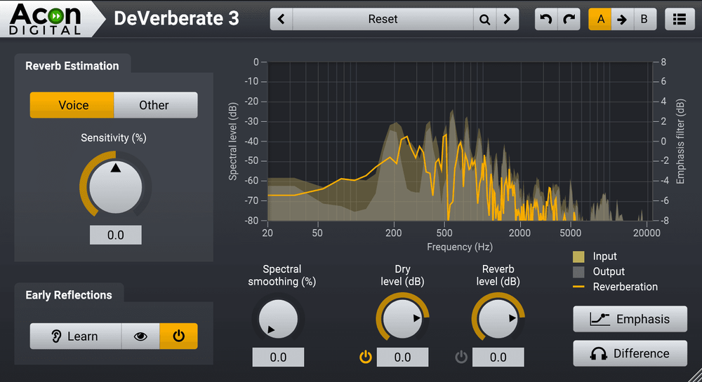 ACON DIGITAL Virtual Processors Acon Digital DeVerberate 3: Reverb Plugin