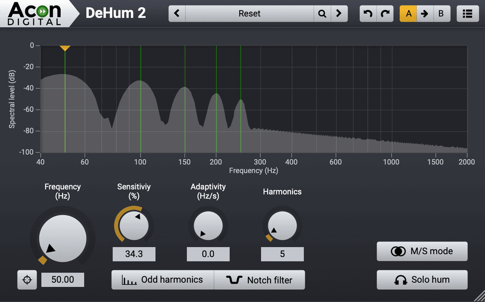 ACON DIGITAL Virtual Processors Acon Restoration Suite 2 Noise Reduction Plug-Ins Upgrade