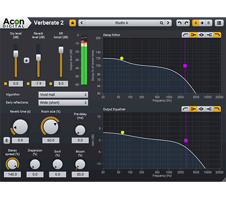 ACON DIGITAL Virtual Processors Acon Verberate 2 Convolution Reverb