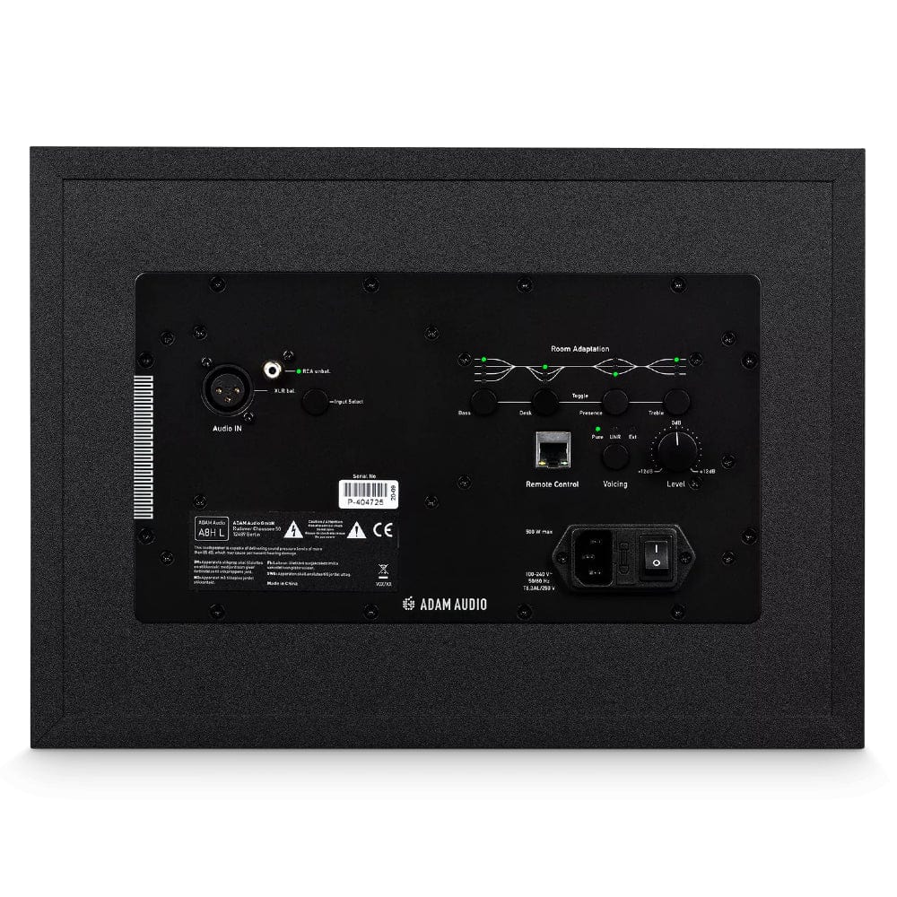 adam audio monitor speakers adam audio a8h 8" 3-way active studio monitor