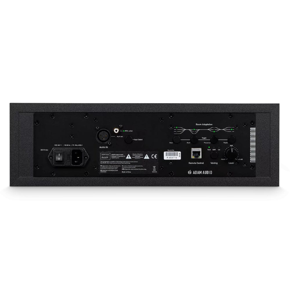 adam audio monitor speakers black adam audio a44h 4" active studio monitor