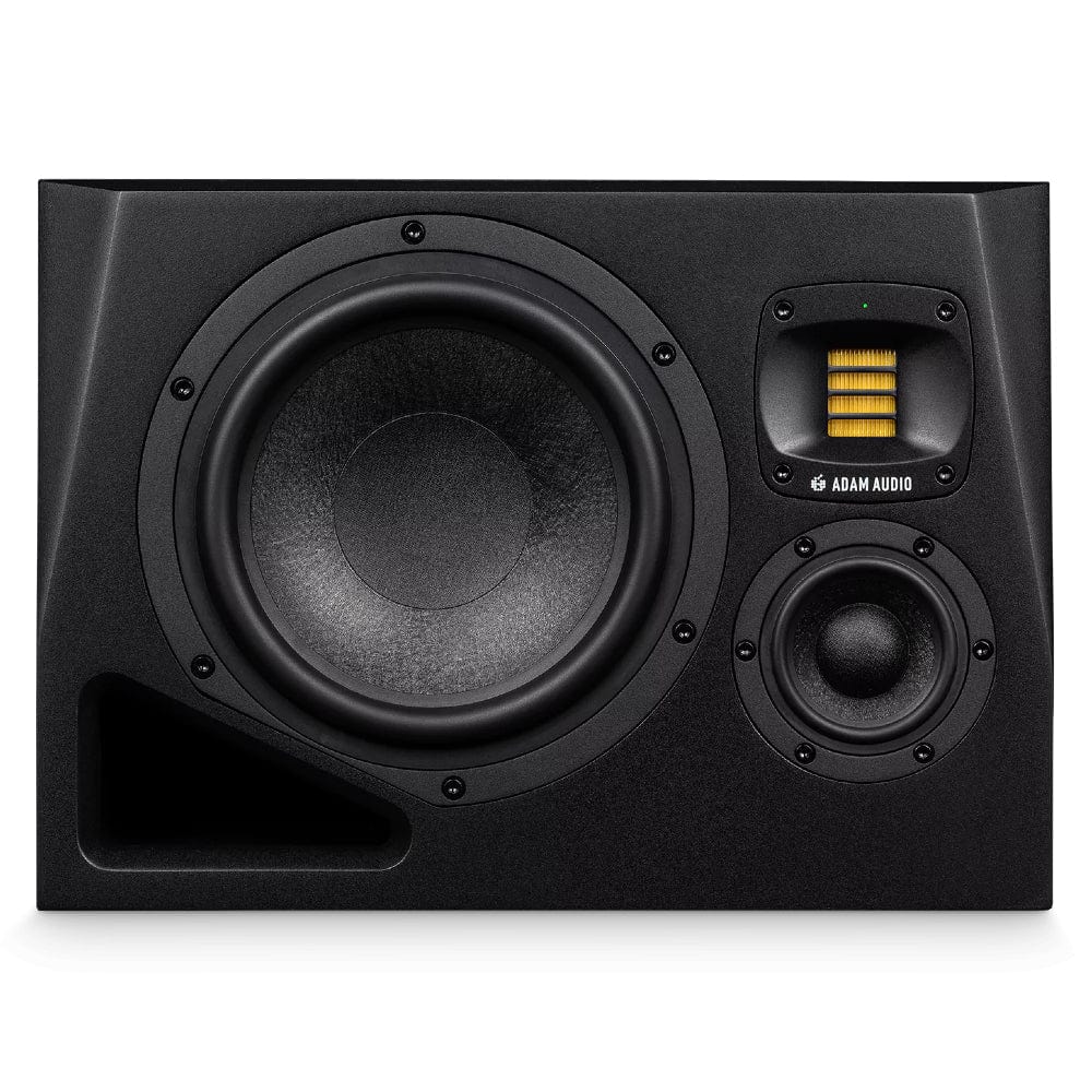 adam audio monitor speakers left speaker adam audio a8h 8" 3-way active studio monitor