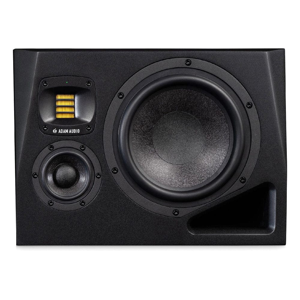 adam audio monitor speakers right speaker adam audio a8h 8" 3-way active studio monitor #type_b-side