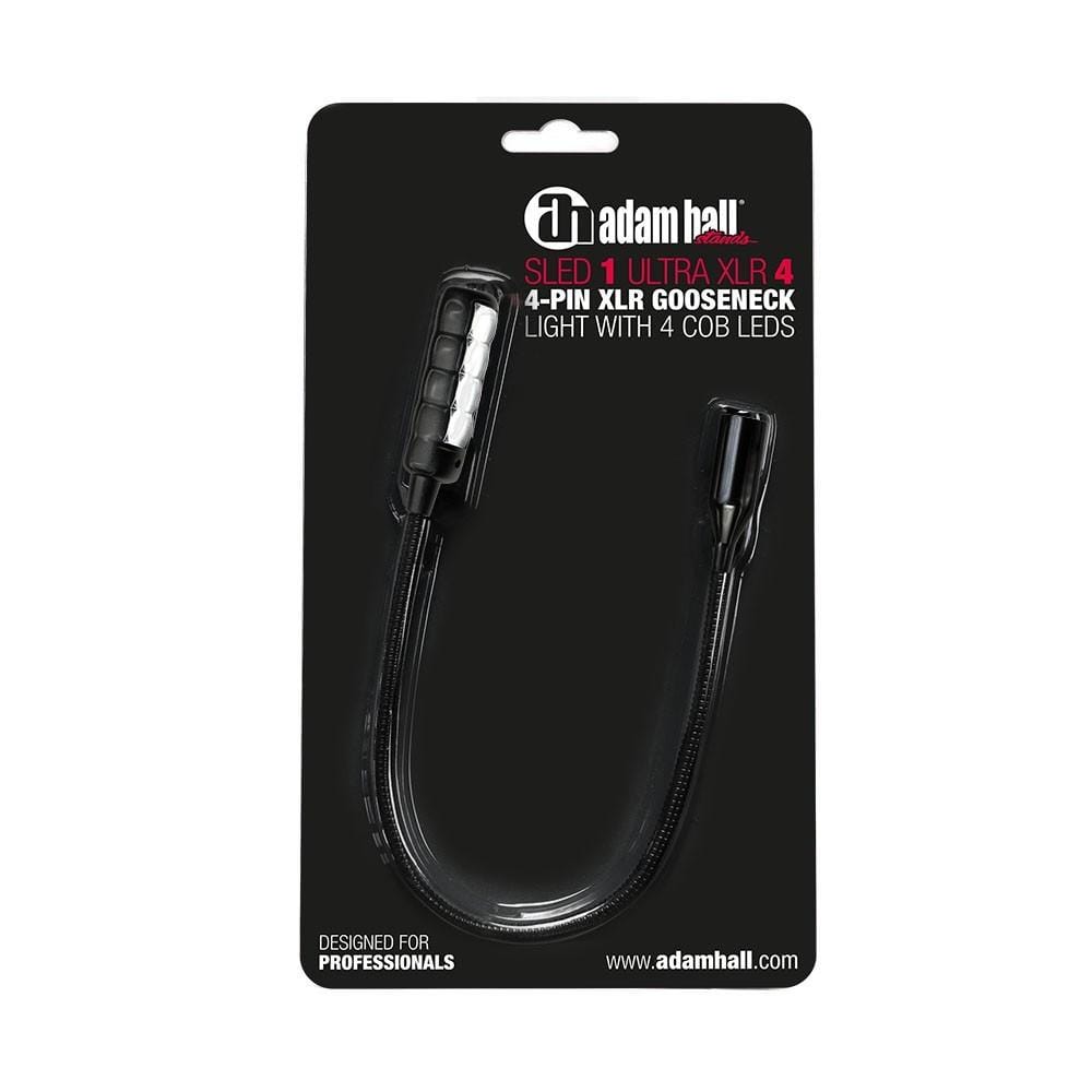 adam hall light stands adam hall sled 4 pin xlr gooseneck light stands with 4 cob leds