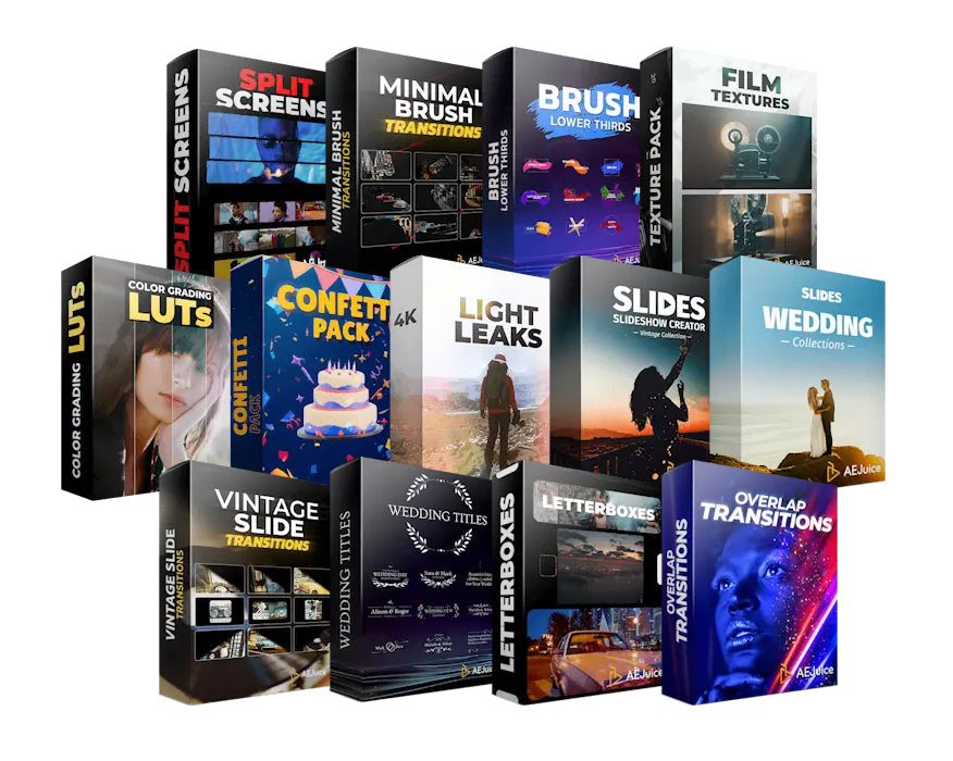 AEJUICE Video Software AEJuice Wedding Bundle: Wedding Video Bundle