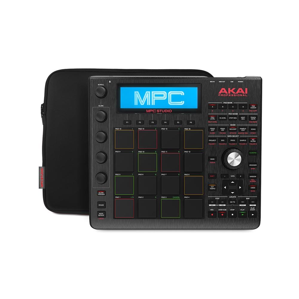 akai groove production akai mpc studio black music production controller with software