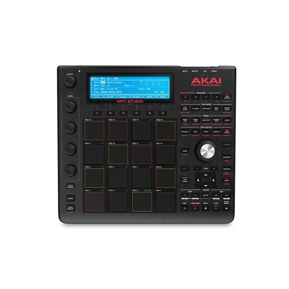 akai groove production akai mpc studio black music production controller with software