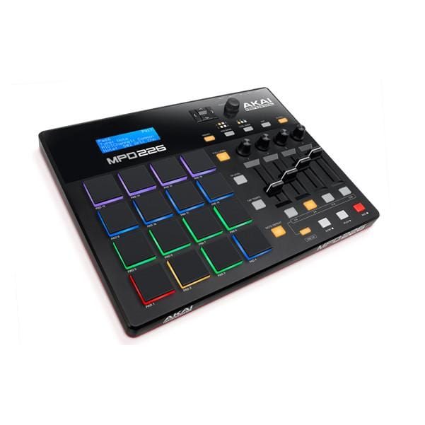 akai groove production akai mpd226 feature-packed, highly playable pad controller with mpc beats software pack