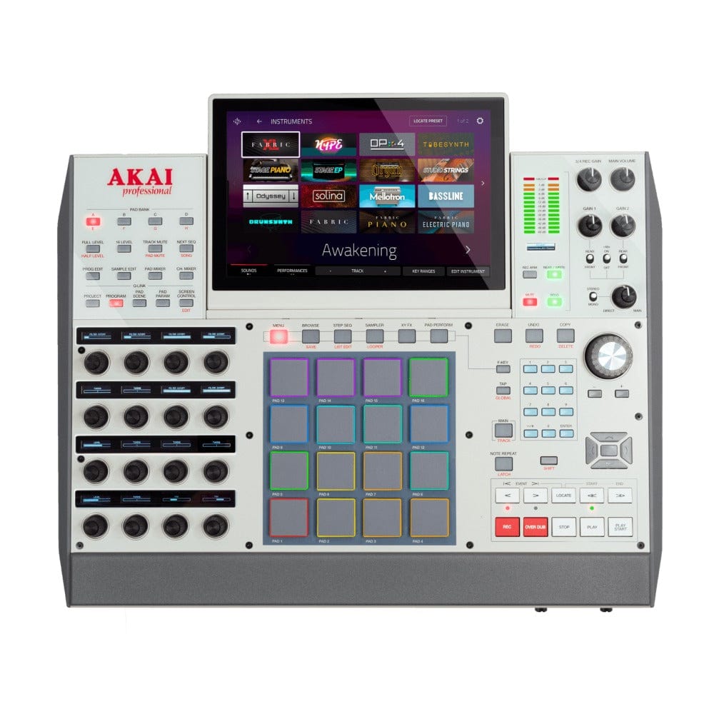 akai groove production akai professional mpc x standalone music production center with sampler and sequencer
