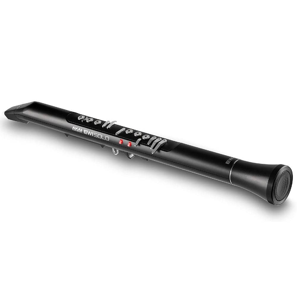 akai midi interfaces akai ewi solo electronic wind instrument with built-in speaker- black