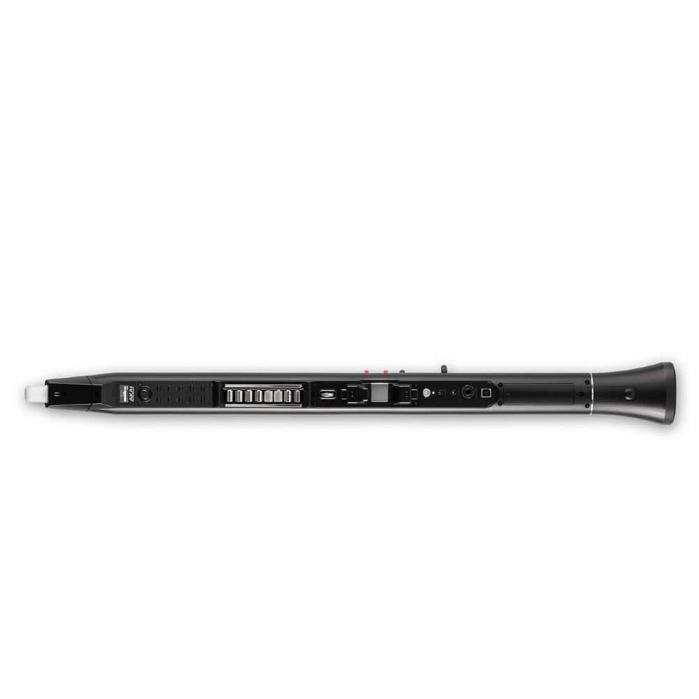 akai midi interfaces akai ewi solo electronic wind instrument with built-in speaker- black