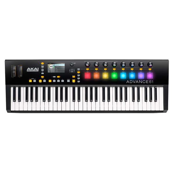 akai midi keyboards akai advance 61 midi keyboard