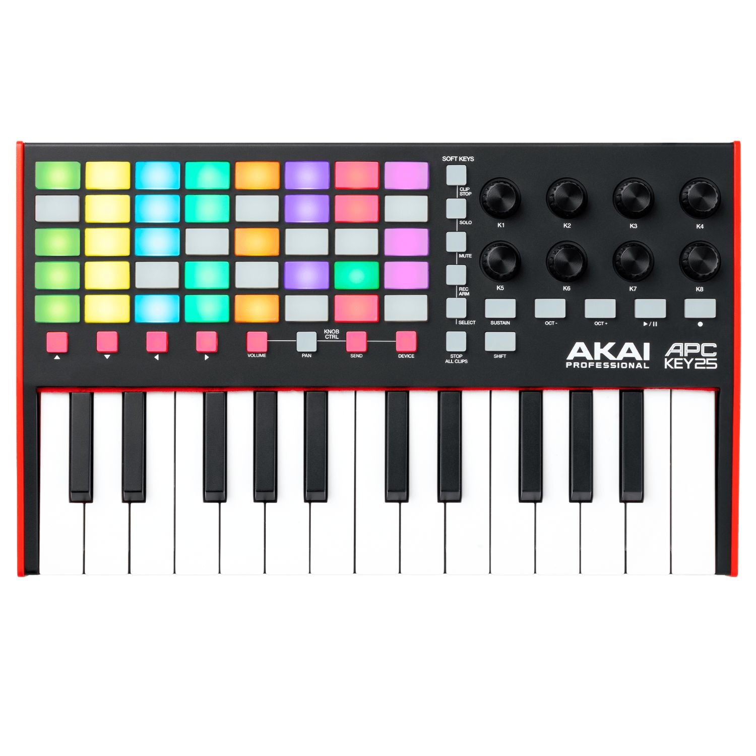 Akai Midi Keyboards Akai APC Key 25 MK2 Ableton Live Midi Keyboard Controller With MPC Beats Software Pack