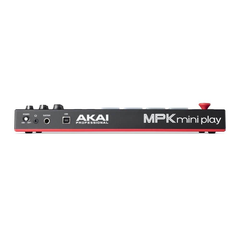 akai midi keyboards akai mpk mini play mini controller keyboard with built-in speakers with mpc beats software pack #variant_play