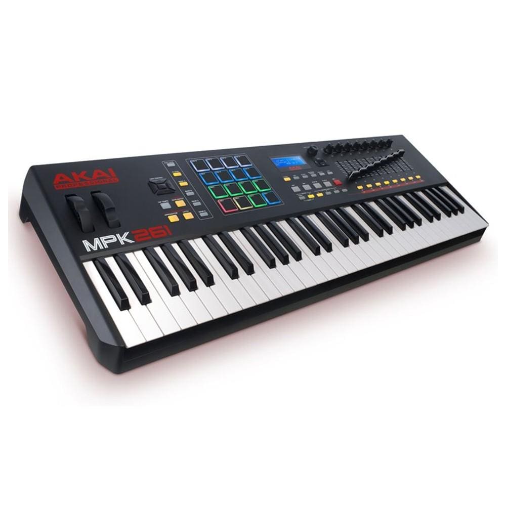 Akai Midi Keyboards Akai Professional MPK261 61-key MIDI Controller With MPC Beats Software Pack