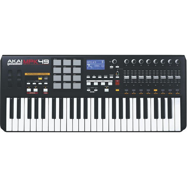 akai midi keyboards akai professional mpk49 keyboard usb midi controller