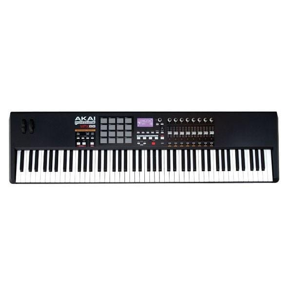akai midi keyboards akai professional mpk88 keyboard and usb midi controller