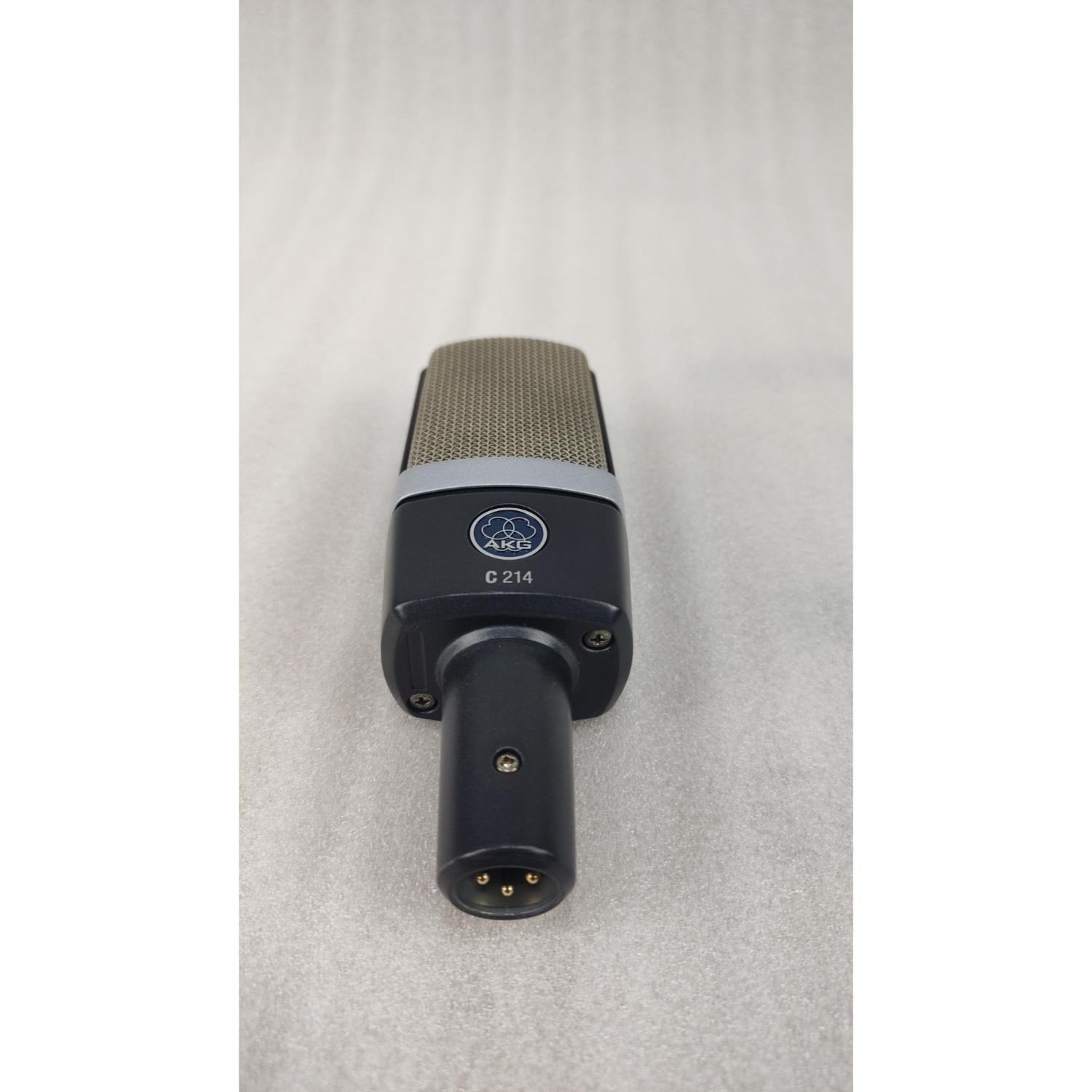 AKG Condenser Microphones AKG C214 Large Diaphragm Condenser Microphone with Aluminium Case - Open Box