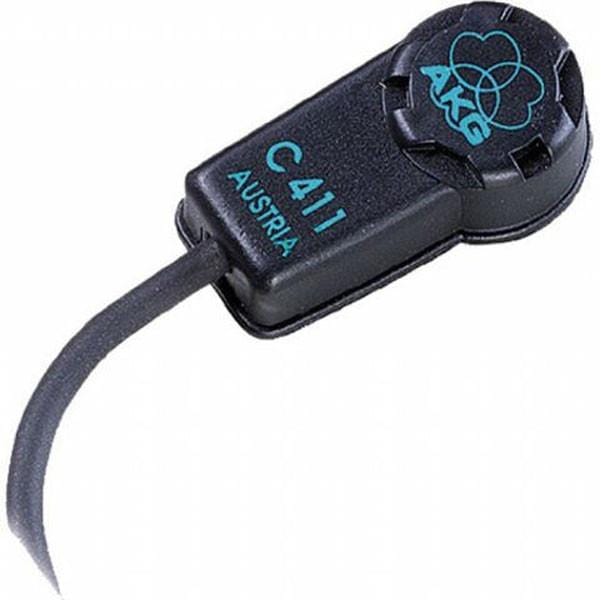 akg condenser microphones akg c411l stringed instrument microphone with mini xlr connection - open box