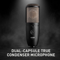 AKG Condenser Microphones Black AKG P420 High Performance Dual-Capsule True Condenser Microphone