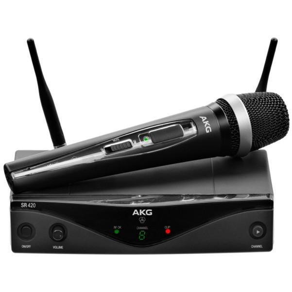 akg wireless systems akg wms420 vocal set bandwidth m