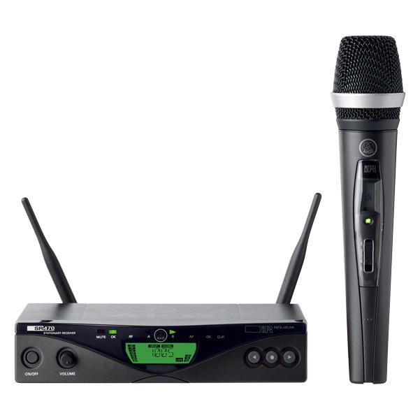 AKG Wireless Systems Band 10 50mW AKG WMS470 Vocal Set D5 Wireless System