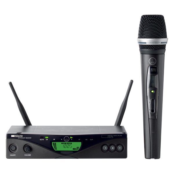 AKG Wireless Systems Band 5A 50mW AKG WMS470 Vocal Set C5 Set Wireless System