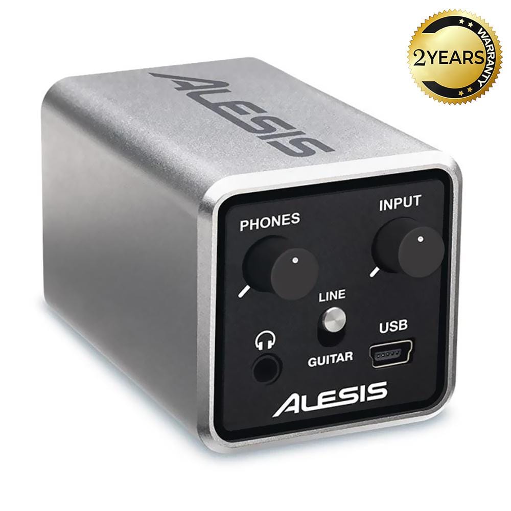 alesis audio interfaces alesis core 1 24-bit inline usb audio interface