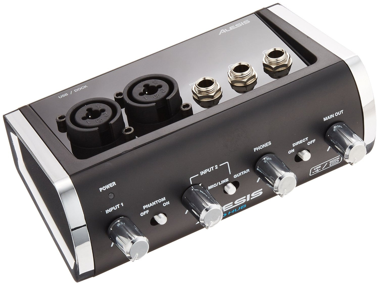 Alesis Audio Interfaces Alesis I/O HUB 2-Channel Audio Interface for iOS and USB