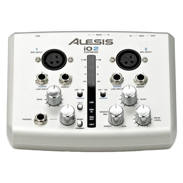alesis audio interfaces alesis io2 express audio interface