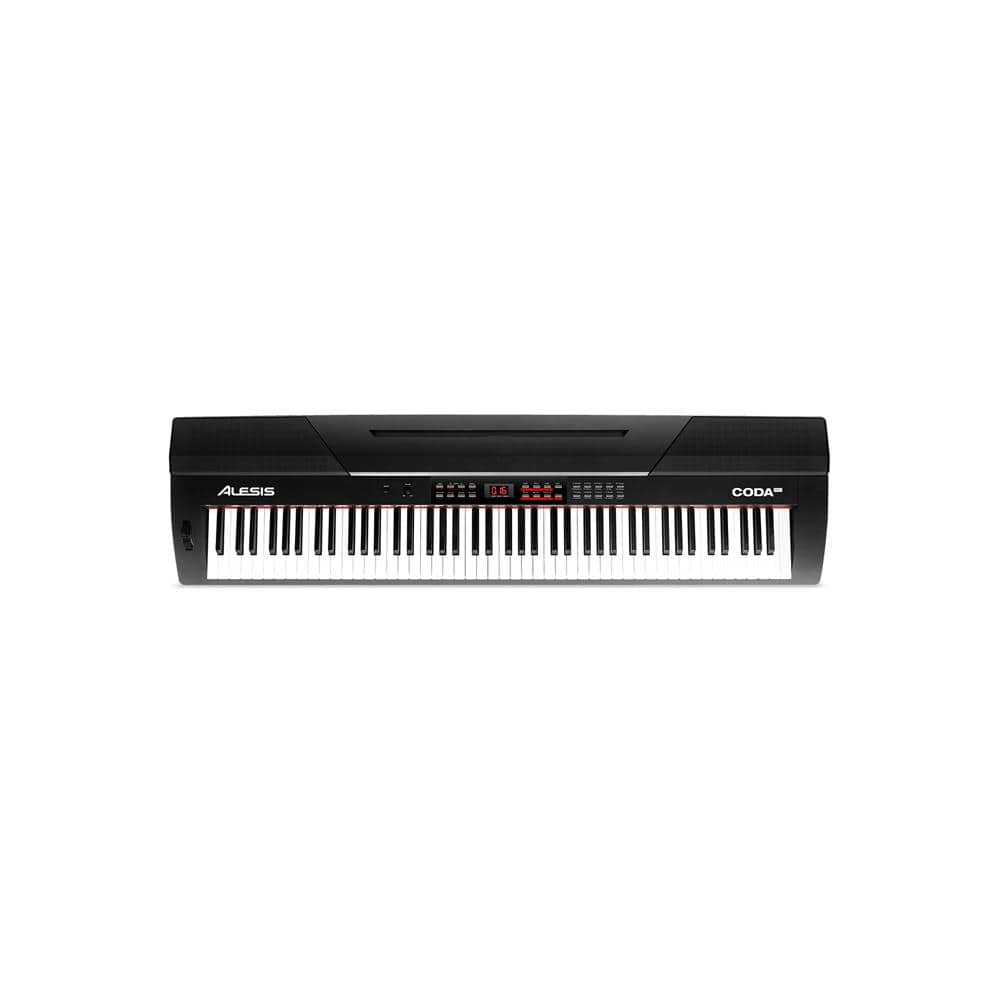 alesis digital pianos alesis coda pro 88-key digital piano with hammer-action keys
