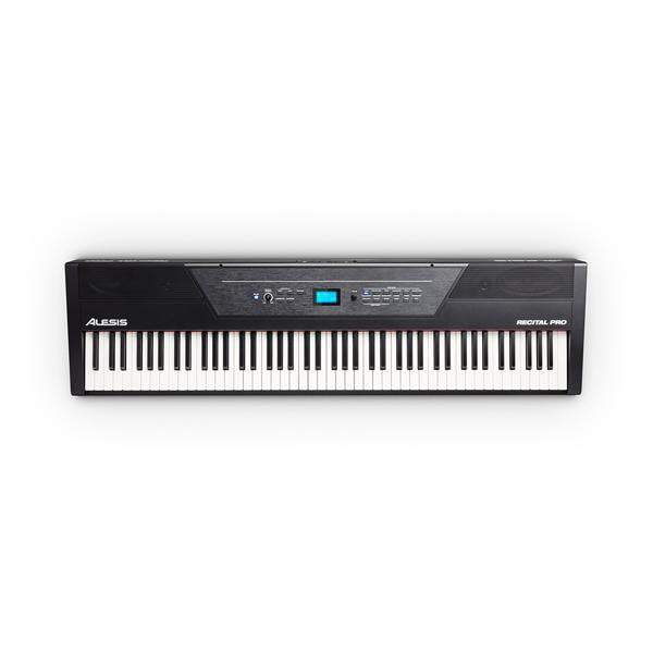 alesis digital pianos digital piano alesis recital pro 88-key digital piano with hammer-action keys