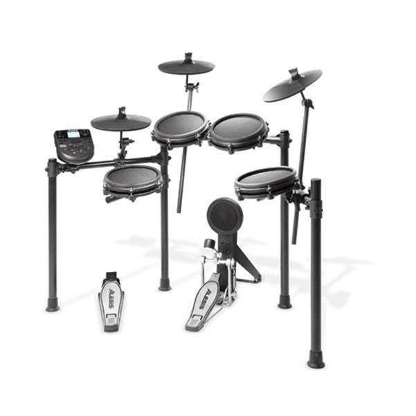 alesis electronic drum kits alesis nitro meshkit eight piece electronic drumkit bundle #bundle-type_deluxe