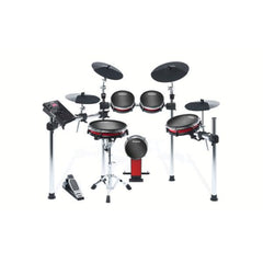 Alesis Electronic Drum Kits Black Alesis Crimson II 9 Piece Mesh Head Electronic Drum Kit