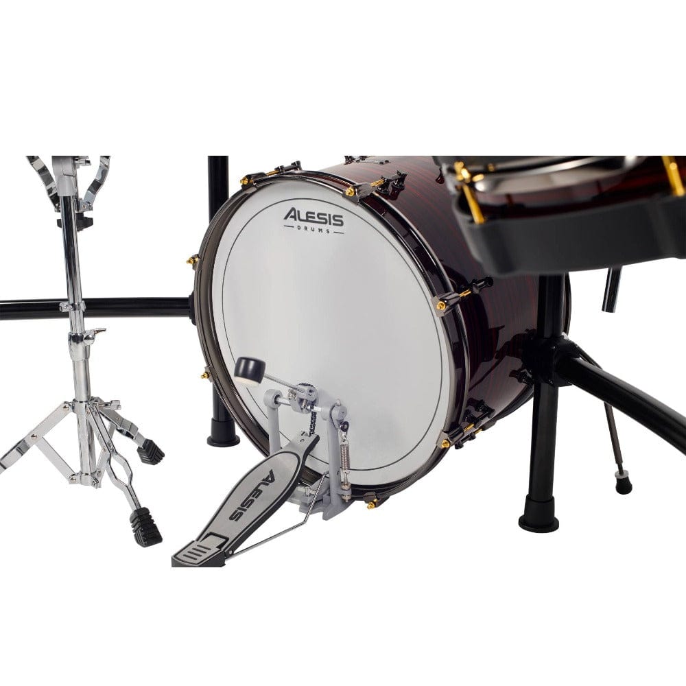 alesis electronic drum kits e-kit alesis strata prime ten-piece electronic drum kit with touch screen drum module