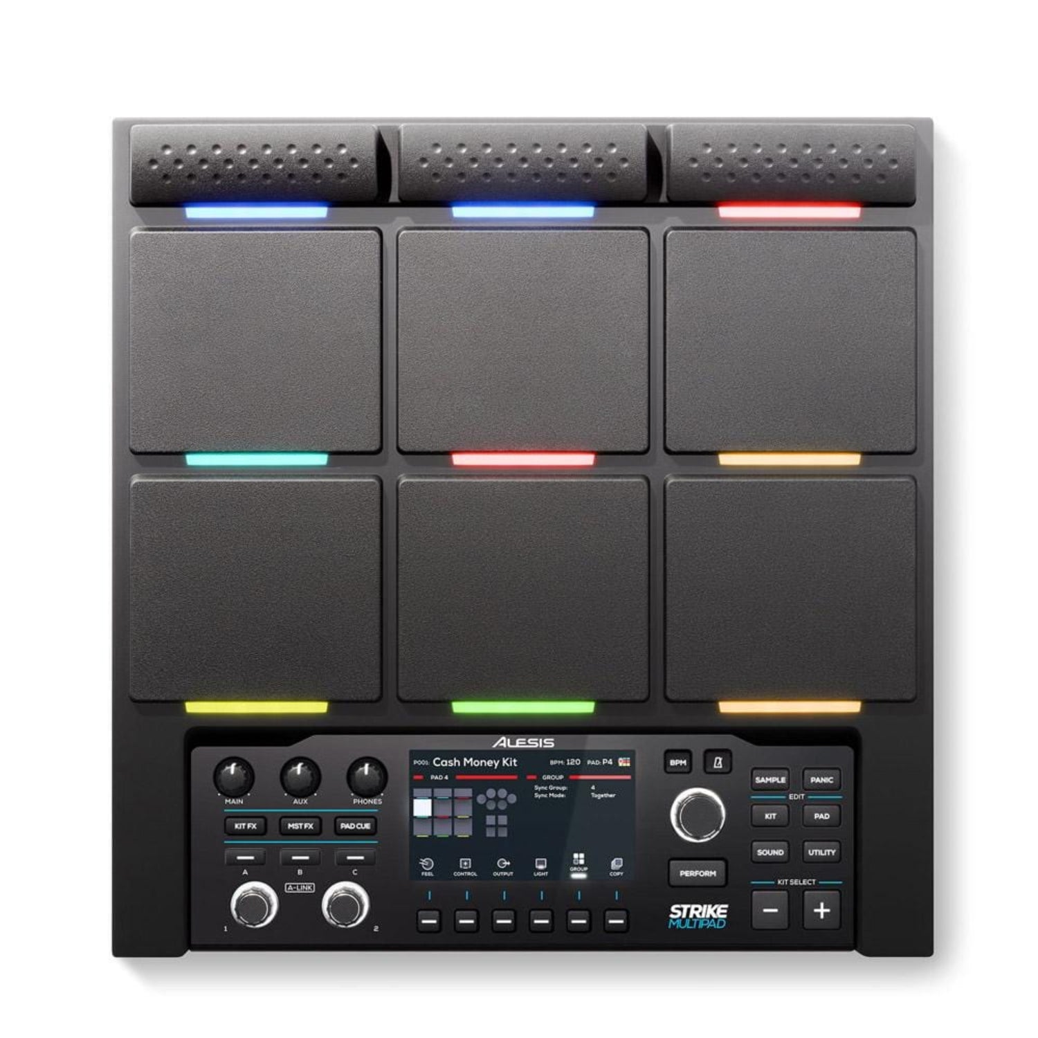 alesis electronic drum pads alesis strike multipad percussion electronic pad with sample & looper